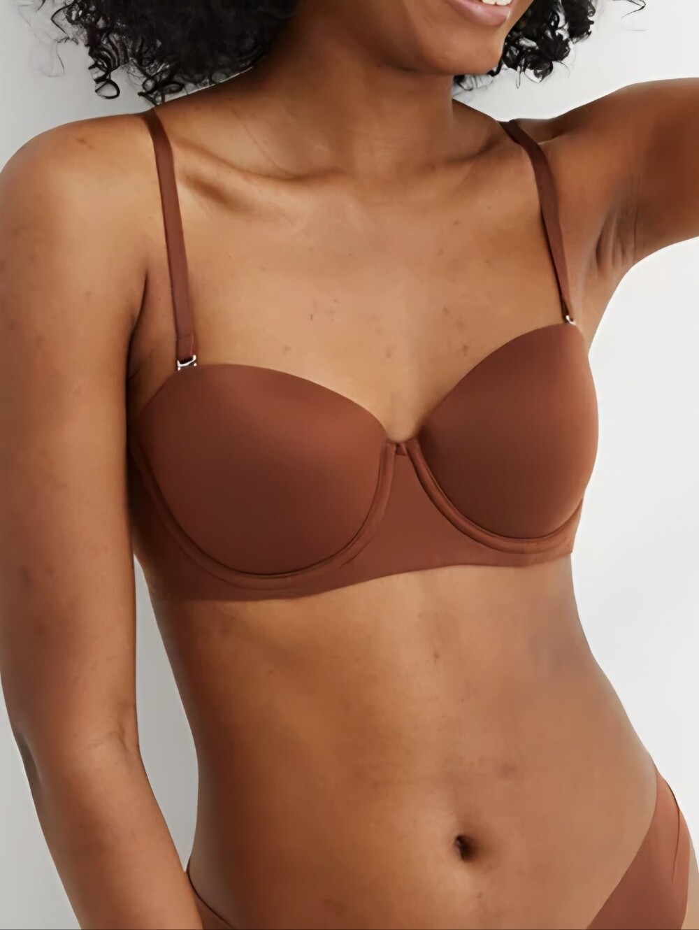 AERIE🤎 Sunnie Strapless Lightly Lined Bra SIZE 32D